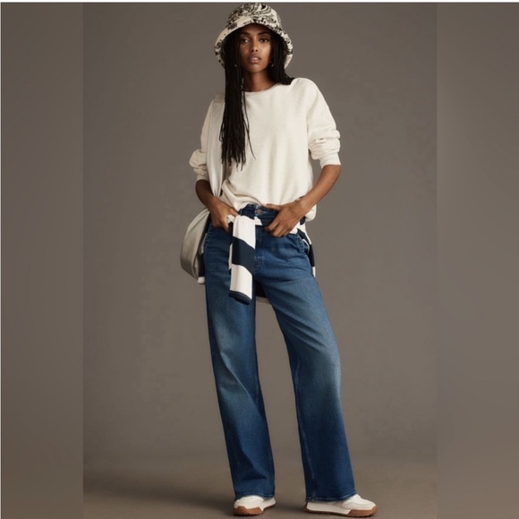 Mother Jeans The Major Zip Skimp Work Hard Play Hard